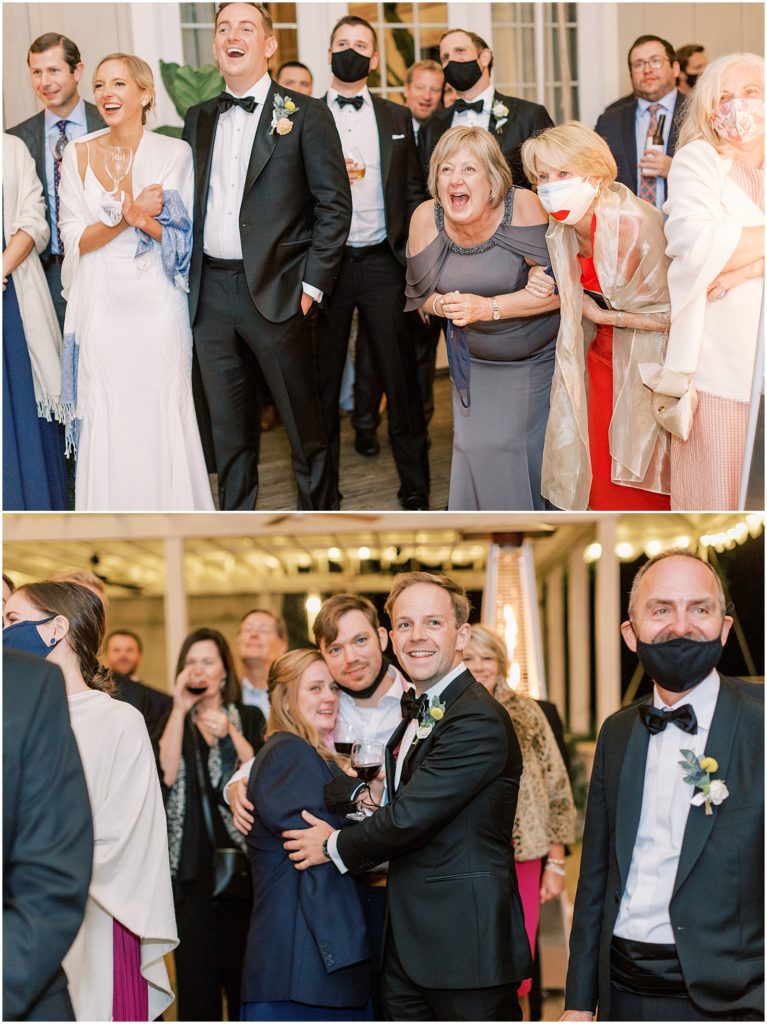 Veritas Vineyard Wedding reception