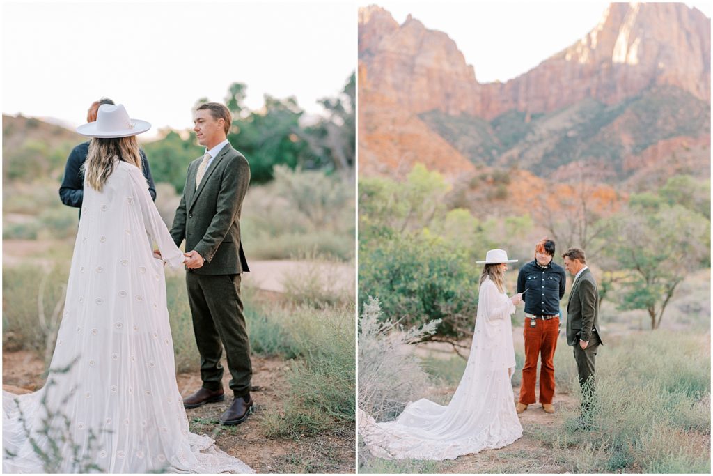 Eloping in Zion National Park 